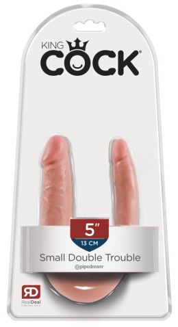 Dildo podwójne King Cock Small 30 cm PVC King Cock