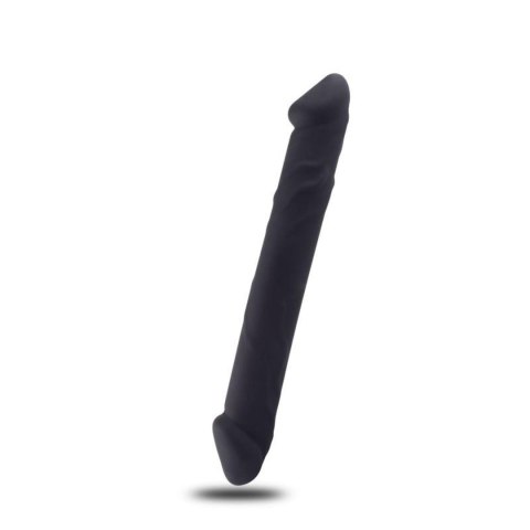 Dildo podwójne silikonowe Toyz4lovers Double Joy czarne 23 cm Toyz4lovers