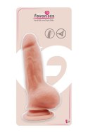 Dildo realistyczne giętkie Dream Toys TPE 18 cm z przyssawką Dream Toys