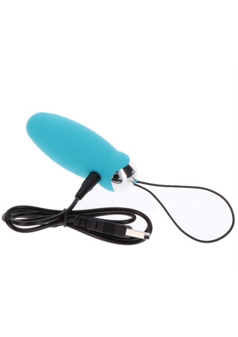 Jajko wibrujące ToyJoy niebieskie z pilotem USB TOYJOY