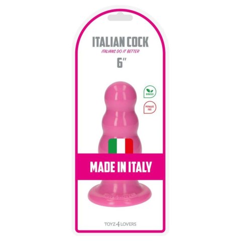 Korek analny z kulkami Olmo Toyz4lovers różowy 15 cm Toyz4lovers