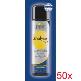 Lubrykant analny wodny Pjur Analyse Me Comfort 2 ml 50 sztuk Pjur
