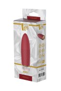 Mini wibrator Marly Romance bordowy silikonowy USB Dream Toys Dream Toys