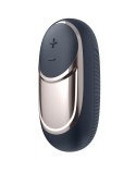 Mini wibrator Satisfyer Dark Desire jasnoniebieski silikonowy USB 9cm Satisfyer