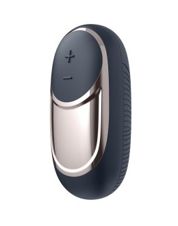 Mini wibrator Satisfyer Dark Desire jasnoniebieski silikonowy USB 9cm Satisfyer