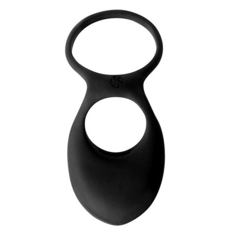 Pierścień wibrujący silikonowy Daydream czarny 12 cm Lola Games