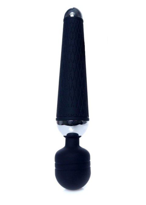 Silikonowy stymulator wand USB czarny 10 funkcji B Series Magic B - Series Magic