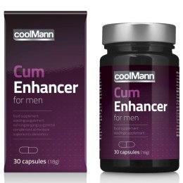 Suplement diety CoolMann Cum Enhancer 30 kapsułek Cobeco