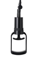 A-TOYS, Penis Pump Coal, with vibro, PVC, Transparent, 22,8 cm