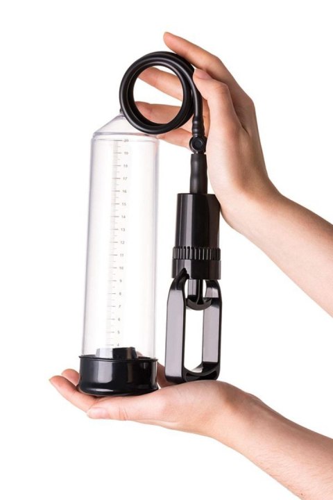 A-TOYS, Penis Pump, PVC, Black, 23.5 cm