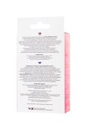 A-TOYS, Vibrating egg with remote control, silicone, pink and white, 12 cm