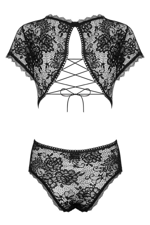 Body koronkowe Obsessive Peonesia L/XL Obsessive