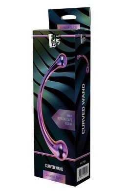 Dildo szklane zakrzywione Glamour Dream Toys 17 cm Dream Toys