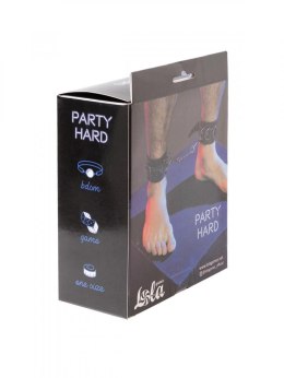 Kajdanki kostkowe Party Hard Celestial Lola Games czarne 29 cm Lola Games