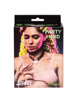 Kołnierz regulowany Party Hard Utopia Lola Games czarny czerwony 35 cm Lola Games