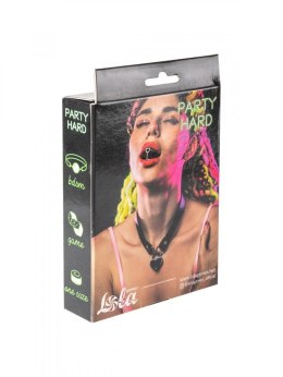 Kołnierz regulowany Party Hard Utopia Lola Games czarny czerwony 35 cm Lola Games