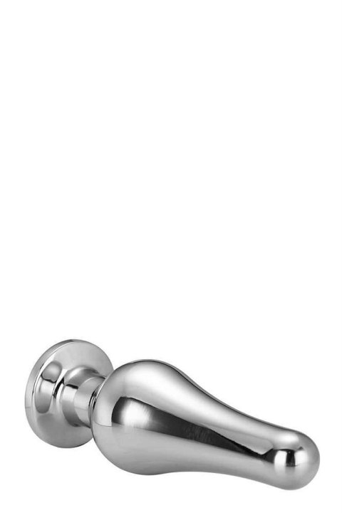 Korek analny Gleaming Love srebrny aluminium 11 cm Dream Toys