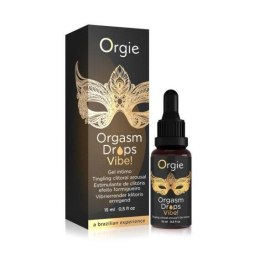 Krople stymulujące Orgie Orgasm Drops Vibe brzoskwinia 15ml Orgie