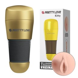 Masturbator waginy Pretty Love Kitty złoty Pretty Love