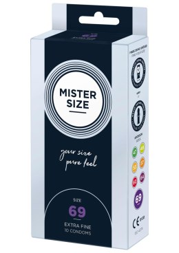 Prezerwatywy MISTER SIZE 69 mm 10 sztuk naturalne Mister Size