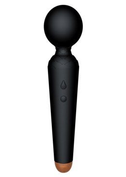 Silikonowy stymulator łechtaczki B Series Magic czarny USB 10 funkcji B - Series Magic