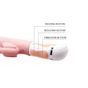 Wibrator króliczek Baile Hot Butterfly rozgrzewający cielisty USB BAILE