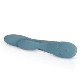 Wibrator króliczek Bloom Fiołek niebieski silikonowy USB 21 cm Bloom