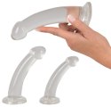 Zestaw dildo analnych Crystal przezroczysty TPE Crystal