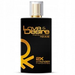 Feromony damskie Love Desire Złoty 100 ml Sexual Health Series