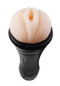 Masturbator latarka wagina cyberskin z wibracją Lyla biały B - Series Lyla