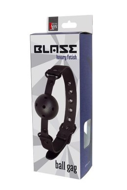 Oddychający knebel kulowy Blaze Dream Toys czarny Dream Toys