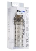 Przedłużka na penisa Power Stud ToyJoy szara 15.5 cm TOYJOY