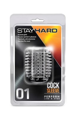 Przelotowa nakładka wzmacniająca Stay Hard Blush 01 transparentna Blush