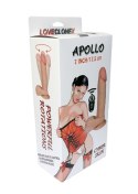 Wibrator realistyczny rotujący Apollo Loveclonex cyber skóra 18 cm USB B - Series Real