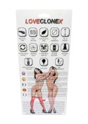 Wibrator realistyczny rotujący Apollo Loveclonex cyber skóra 18 cm USB B - Series Real