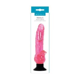 Wibrator żelowy realistyczny Me You Us Mounty 6 różowy 21 cm Me You Us