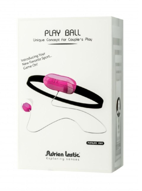 Wibrujące jajko Play Ball Adrien Lastic z pilotem 3,9 cm Adrien Lastic