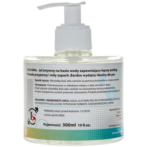 Żel analny wodny H2O LoveStim 300ml LoveStim
