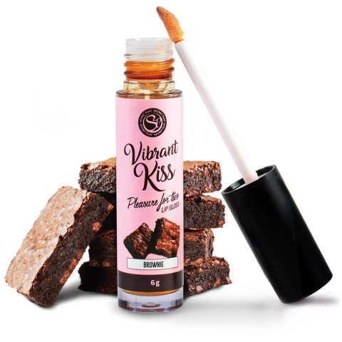 Błyszczyk wibrujący Vibrant Kiss Brownie Secret Play Secret Play