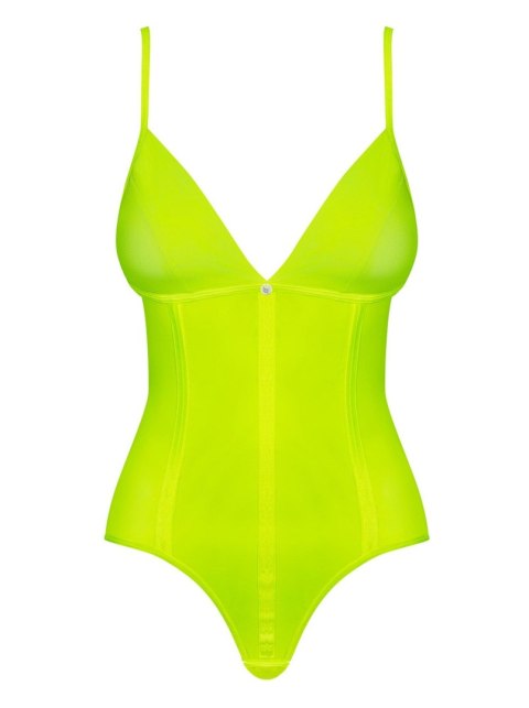 Body Neonia Obsessive żółty S/M Obsessive