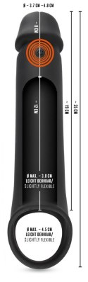 Przedłużka na penisa Rebel RC z wibracjami 25 cm Rebel