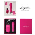 Wibrator z dwoma silnikami Leten Pro Delight różowy USB 12,5 cm Leten