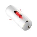 Dwustronny masturbator z wibracją B Series Fox biały USB B - Series Fox