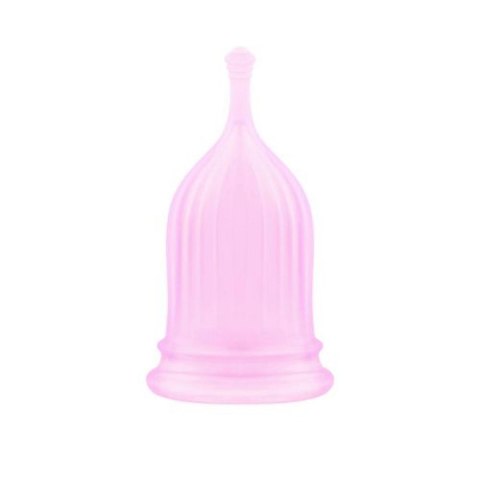 Kubki menstruacyjne Elys silikonowe różowe zestaw 3 szt Elys