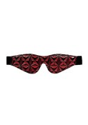 Luksusowa maska na oczy Ouch burgundowa 19,5 cm Ouch!