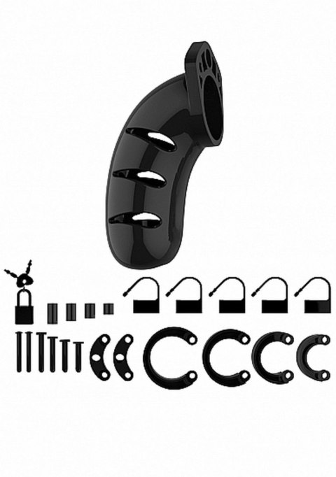 Pas cnoty ManCage Model 03 czarny 11 cm ManCage