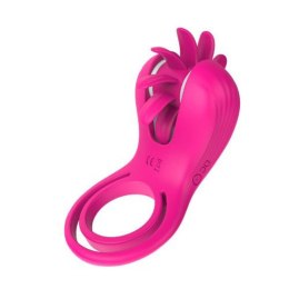 Podwójny pierścień wibrujący Mind Blower Elys różowy USB Elys