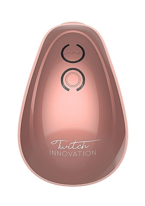 Ssący wibrujący stymulator łechtaczki Innovation Twitch różowy USB Innovation