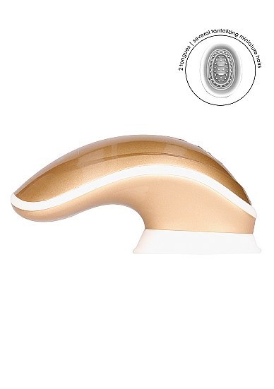 Stymulator łechtaczki ssący wibrujący Innovation złoty USB Innovation