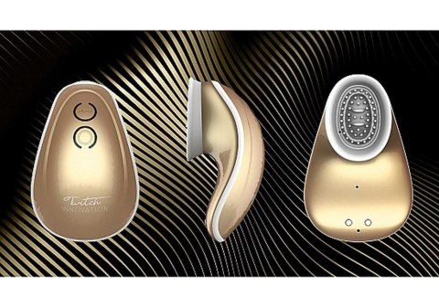 Stymulator łechtaczki ssący wibrujący Innovation złoty USB Innovation